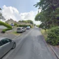 The men were disturbed while breaking into an outbuilding in Portman Road, Pimperne. Picture: Google