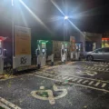 The Shell electric vehicle charging points in Cheltenham