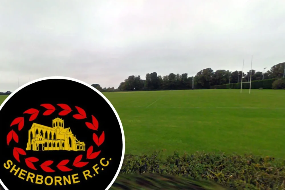 The incident happened during a Sherborne RFC game at the Terrace Playing Fields