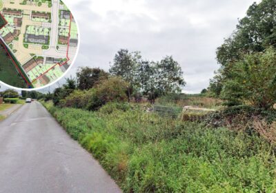 Th homes could be built on land south of Lower Road, Stalbridge. Picture: Google
