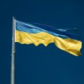 The Ukraine flag will fly over Dorchester on Saturday. Picture: Dorset Council