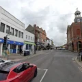 The pedestrian was hit by a car in West Street, Bridport, near the junction with South Street. Picture: Google