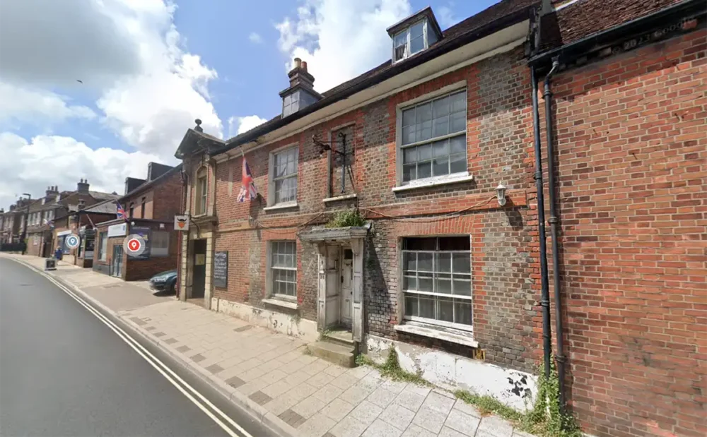 A property in East Street, Blandford, will be bought by the council if the CPO is approved. Picture: Google