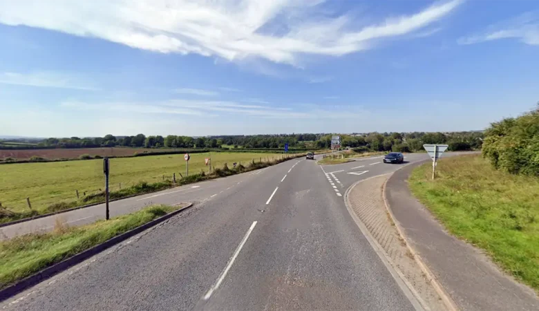 Work is being carried out to improve the A354/New Road junction. Picture: Google