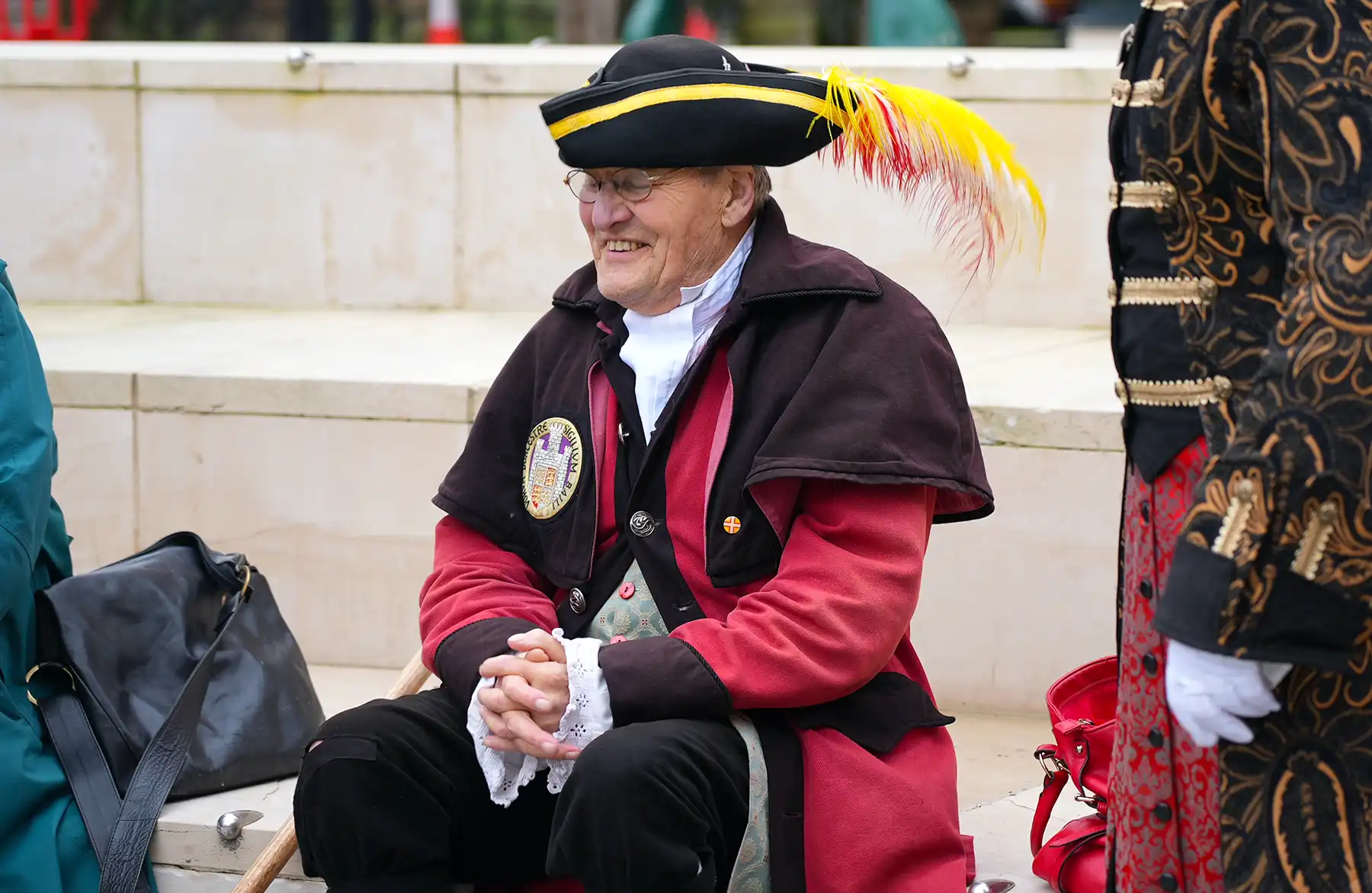 Alistair Chilsholm is standing down as Dorchester town crier. Picture: Hannah Fleming-Hill