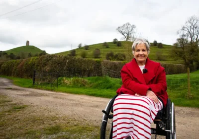 Annie Maw, patron of Festival Medical Services, is set to climb the Glastonbury Tor for the first time