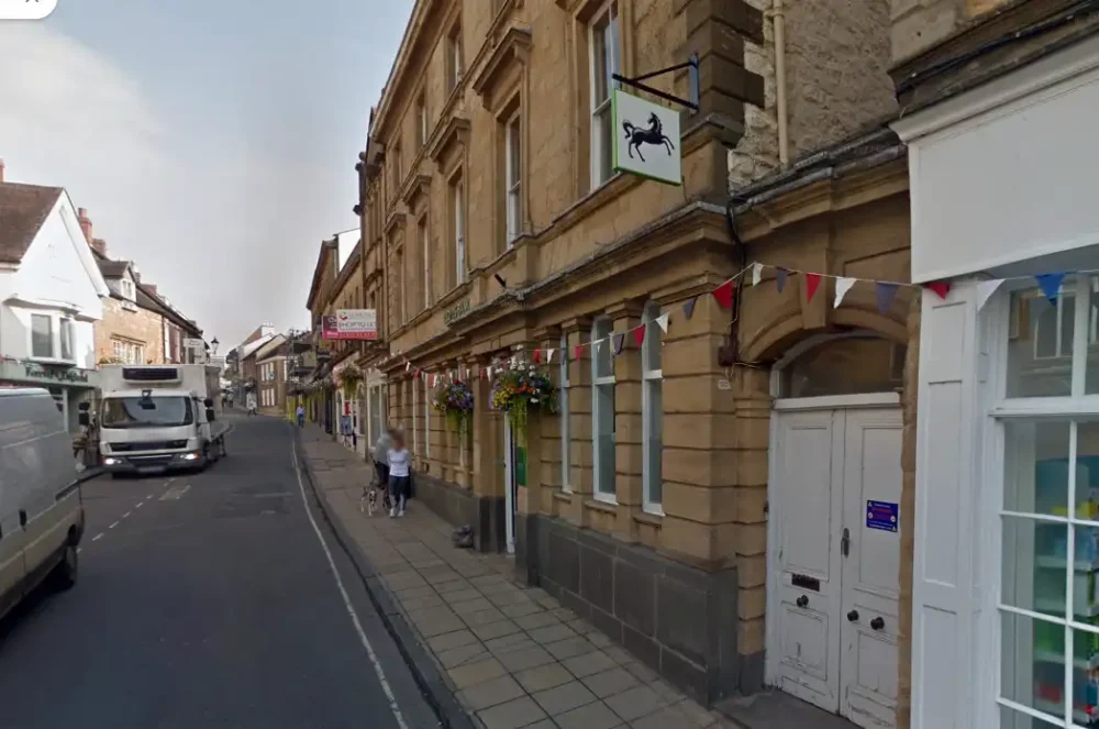 Lloyds Bank, in Cheap Street, Sherborne, will close next year. Picture: Google