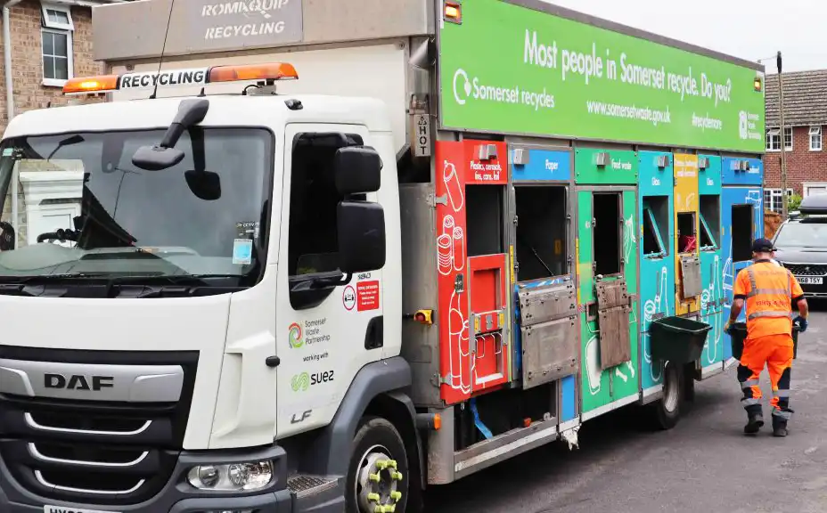 Bin and recycling collections will change in Somerset over Easter