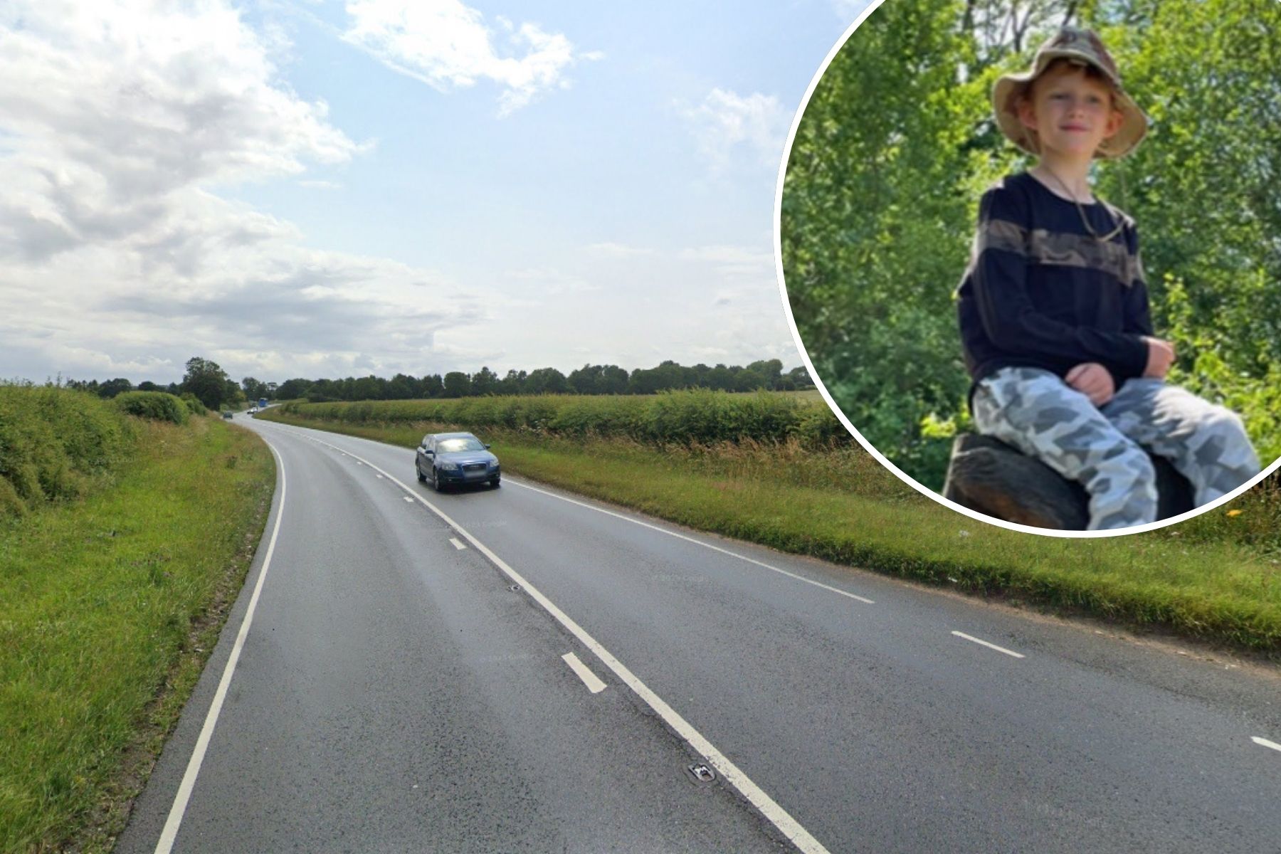 Zac Roe, nine, tragically died after the crash on the A354 Salisbury Road in North Dorset. Picture: Dorset Police/Google