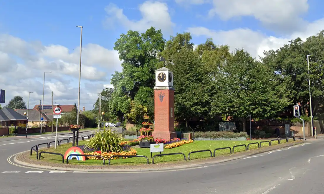 Upton has been shortlisted in the Town category. Picture: Google
