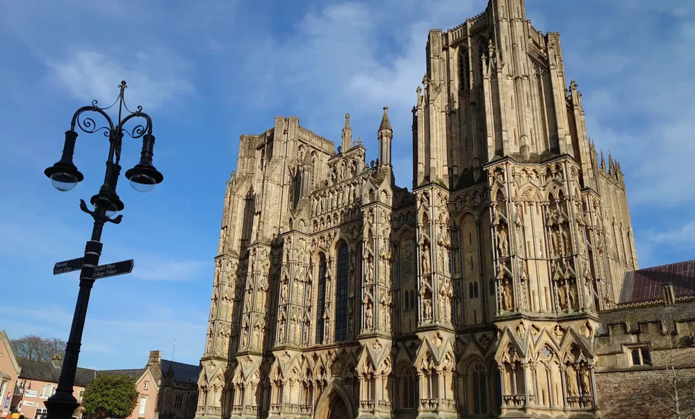 Wells Cathedral will charge for entry from April 22. Picture: Paul Jones