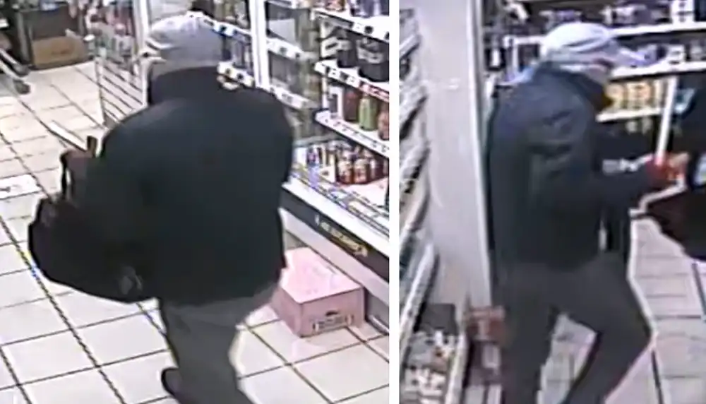 Police have issued these CCTV images after a robbery at Central Store, Blandford. Picture: Dorset Police