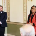 West Dorset MP Chris Loder welcomed Kemi Badenoch to the county this week
