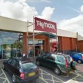 Two people allegedly tried to break in to TK Maxx in Babylon Hill, Yeovil. Picture: Google