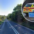 The crash happened on the A361 near Shepton Mallet, police said. Picture: Google
