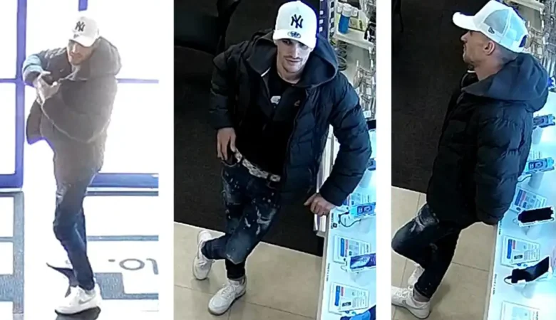 Officers are keen to identify this person after the robbery in Dorchester. Picture: Dorset Police