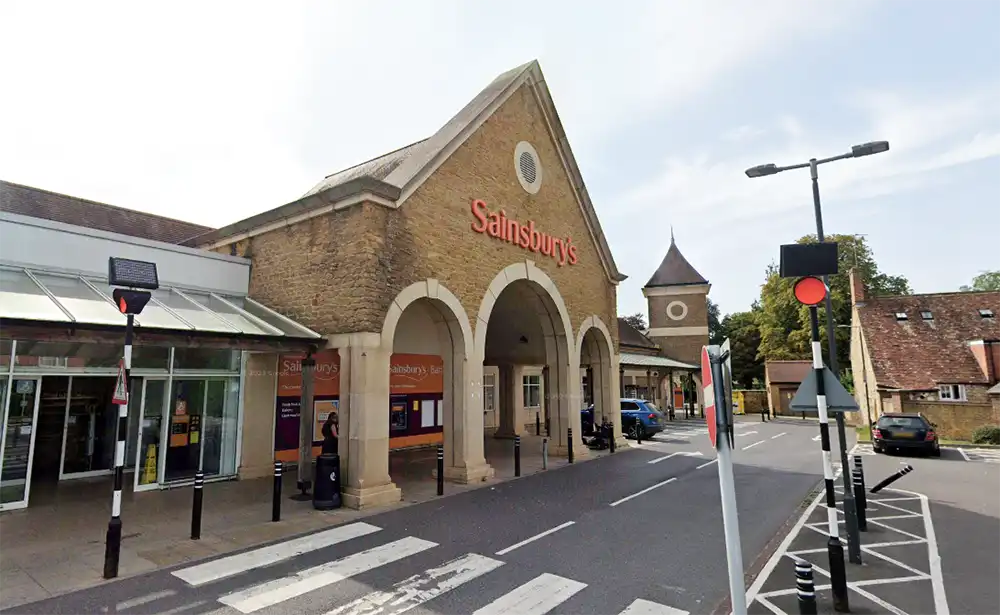 Sherborne already has a Sainsbury's pictured, and a Waitrose. Picture: Google