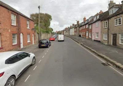 The incident unfolded in South Street, Bridport, in the early hours of Sunday morning. Picture: Google