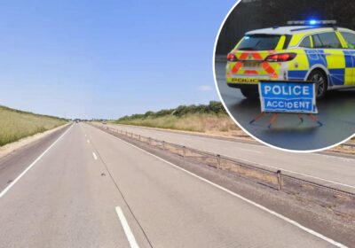 The crash happened on the A35 near Tolpuddle. Picture: Google