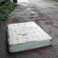 The mattress was dumped in a layby in Zeals. Picture: Wiltshire Council