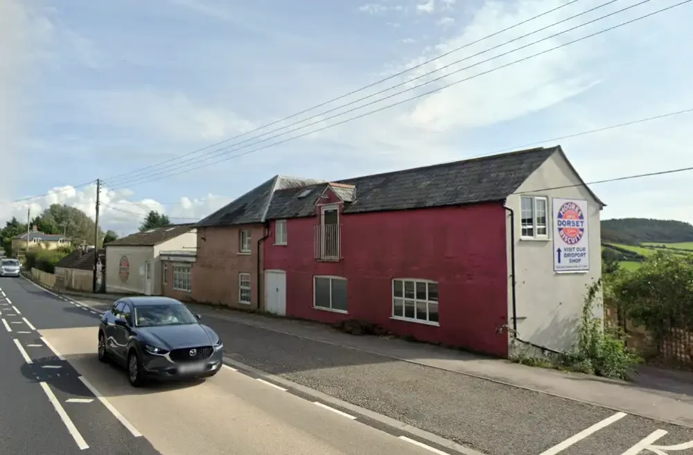 The former home of Moores Biscuits in Dorset could become eight dwellings. Picture: Google