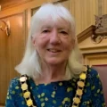 Cllr Stella Jones is now chair of Dorset Council - 50 years after being elected