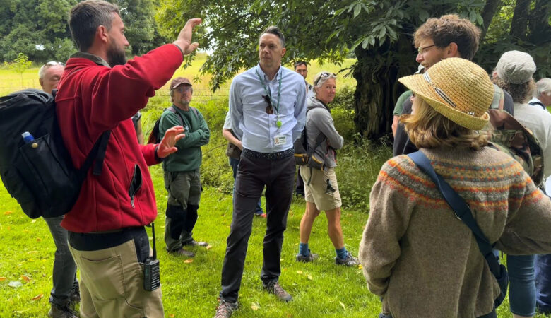 Wiltshire tree wardens got some top advice from experts at Stourhead. Pictures: Wiltshire Council