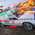 Some unusual vehicles - part of the 2024 Carbage Run - rolled into Yeovil this week. Picture: Avon & Somerset Police