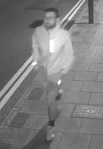 Police are keen to trace this person after an incident at Offcamber Cycles, in Blandford. Picture: Dorset Police