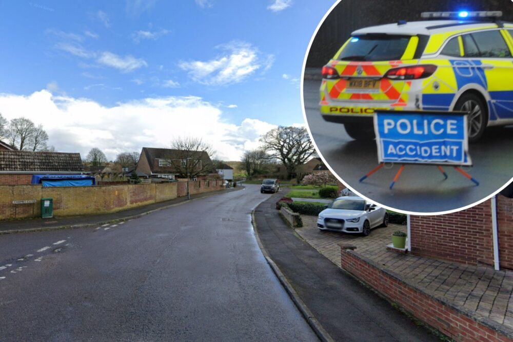 The crash happened in Wylye Road, Warminster, on Tuesday night. Picture: Google