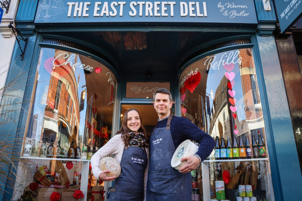 East Street will be closed all day for alfresco dining, live music, a barbecue and food stalls including East Street Deli Picture: Wimborne BID