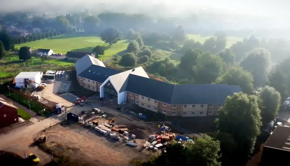 £10 million Cale View was lauded as a 'state-of-the-art' care home for Wincanton. Picture: Cornerstone Healthcare