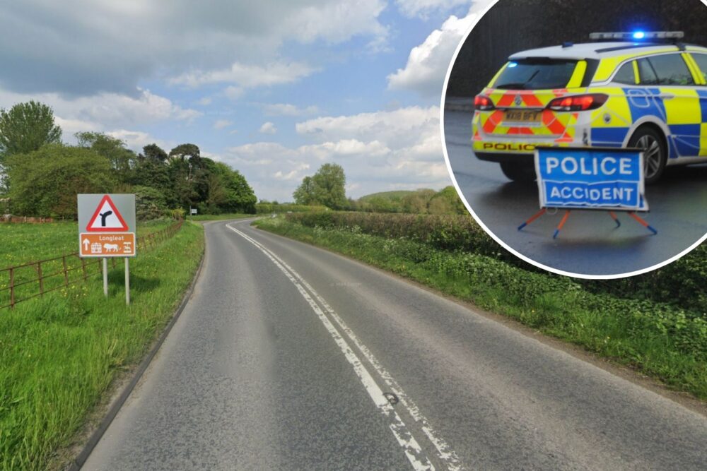 The teen, 17, was injured in a crash on the A362 between Frome and the Longleat roundabout