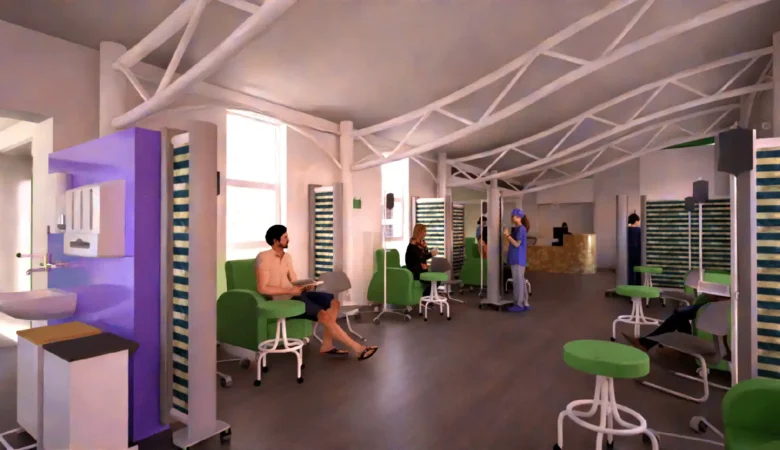 How the new chemotherapy department at DCH will look