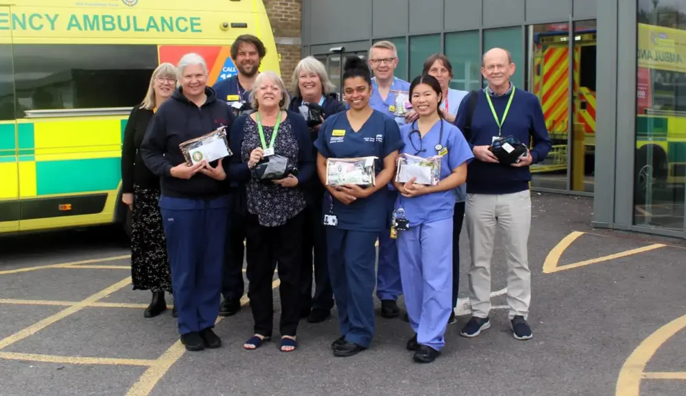 More than 1,000 comfort bags have been handed out at DCH