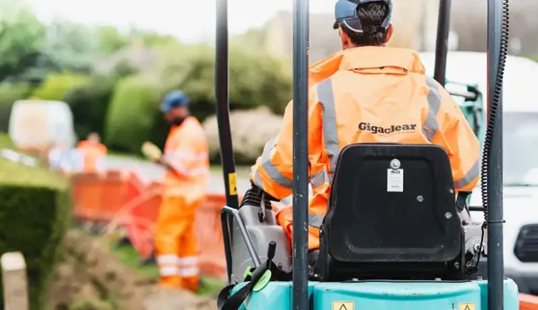 Work to connect Blandford and surrounding villages to superfast broadband is set to be completed this month. Picture: Gigaclear