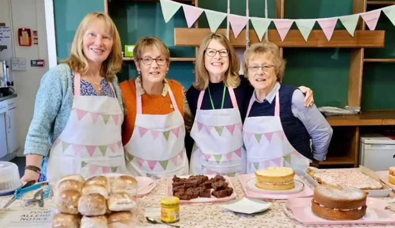 Stalbridge WI members hosted an all-day cafe at the Community Hall