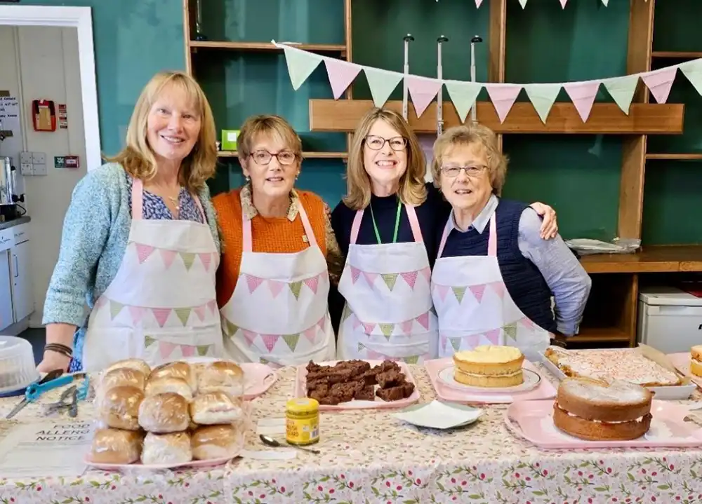 Stalbridge WI members hosted an all-day cafe at the Community Hall