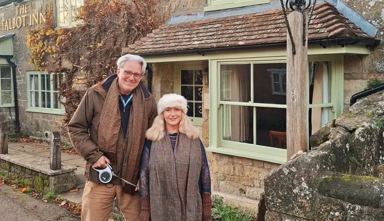 Mark and Polly Waddington are re-opening The Talbot in Berwick St John