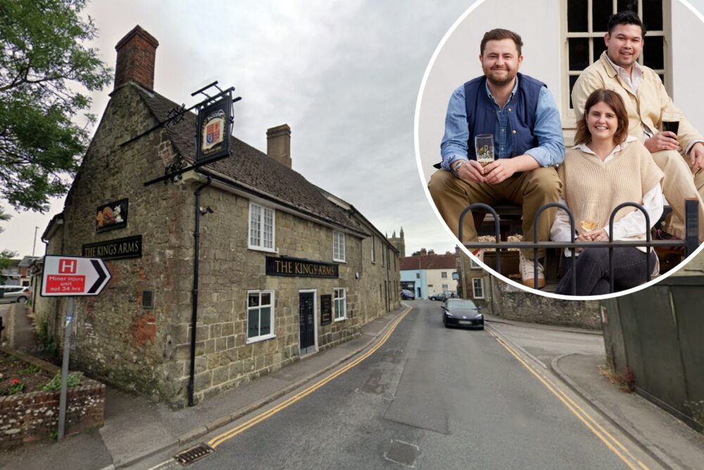 The Chickpea team has taken over the King's Arms, Shaftesbury, which is set to re-open this month