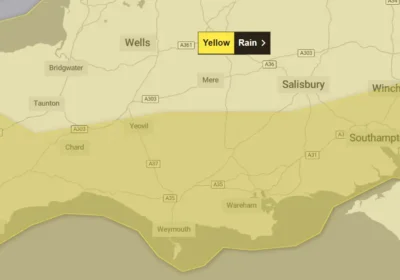 The Met Office has issued several weather warnings for Somerset, Dorset and Wiltshire. Picture: Met Office