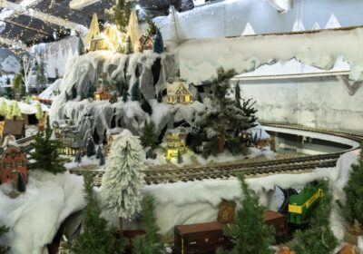 The garden centre was praised for repurposing materials to create scenes from the Nutcracker, Star Wars and Fairytales Picture: The Gardens Group