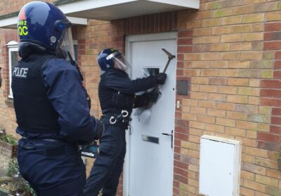 A property in Amors Drove was raided by police Picture: Dorset Police