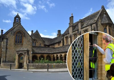 Conservation work on windows at Sherborne Almshouse has been completed