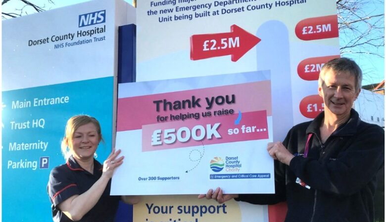 £500,000 has now been raised Picture: Dorset County Hospital Charity