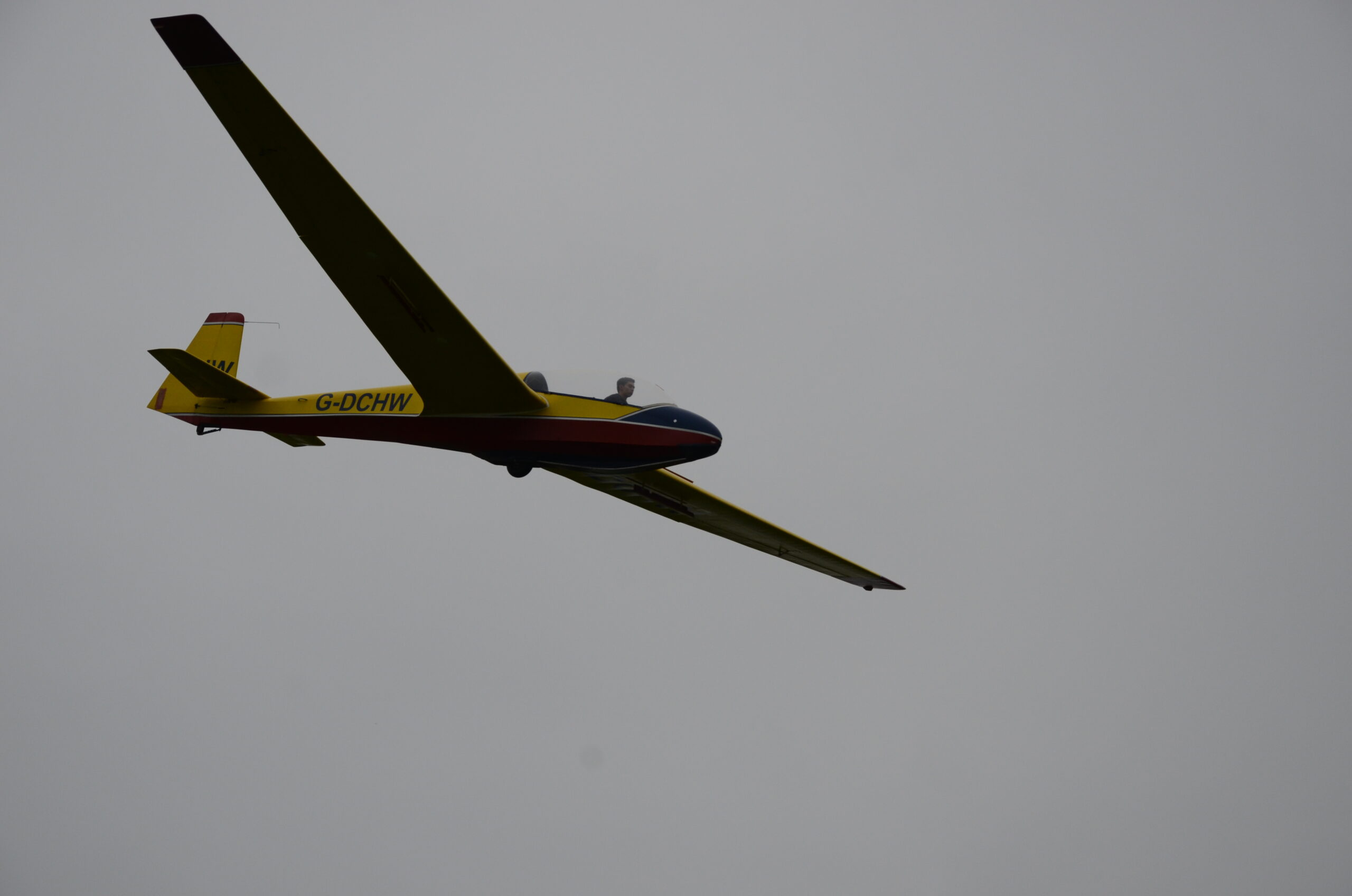 James taking to the skies Picture: Dorset Gliding Club