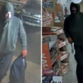 Police want to trace this person after a burglary at Spar, in Sturminster Marshall. Pictures: Dorset Police