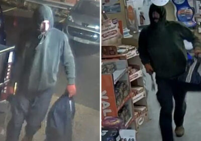 Police want to trace this person after a burglary at Spar, in Sturminster Marshall. Pictures: Dorset Police