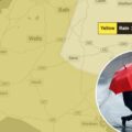 Weather warnings are in place for much of Somerset, Wiltshire and Dorset into and across the weekend. Picture: Met Office