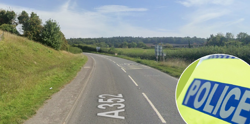 Police want to identify a van that was driving along the A352 Sherborne to Dorchester road on January 29 Picture: Google